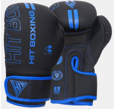 Boxing bags and gloves